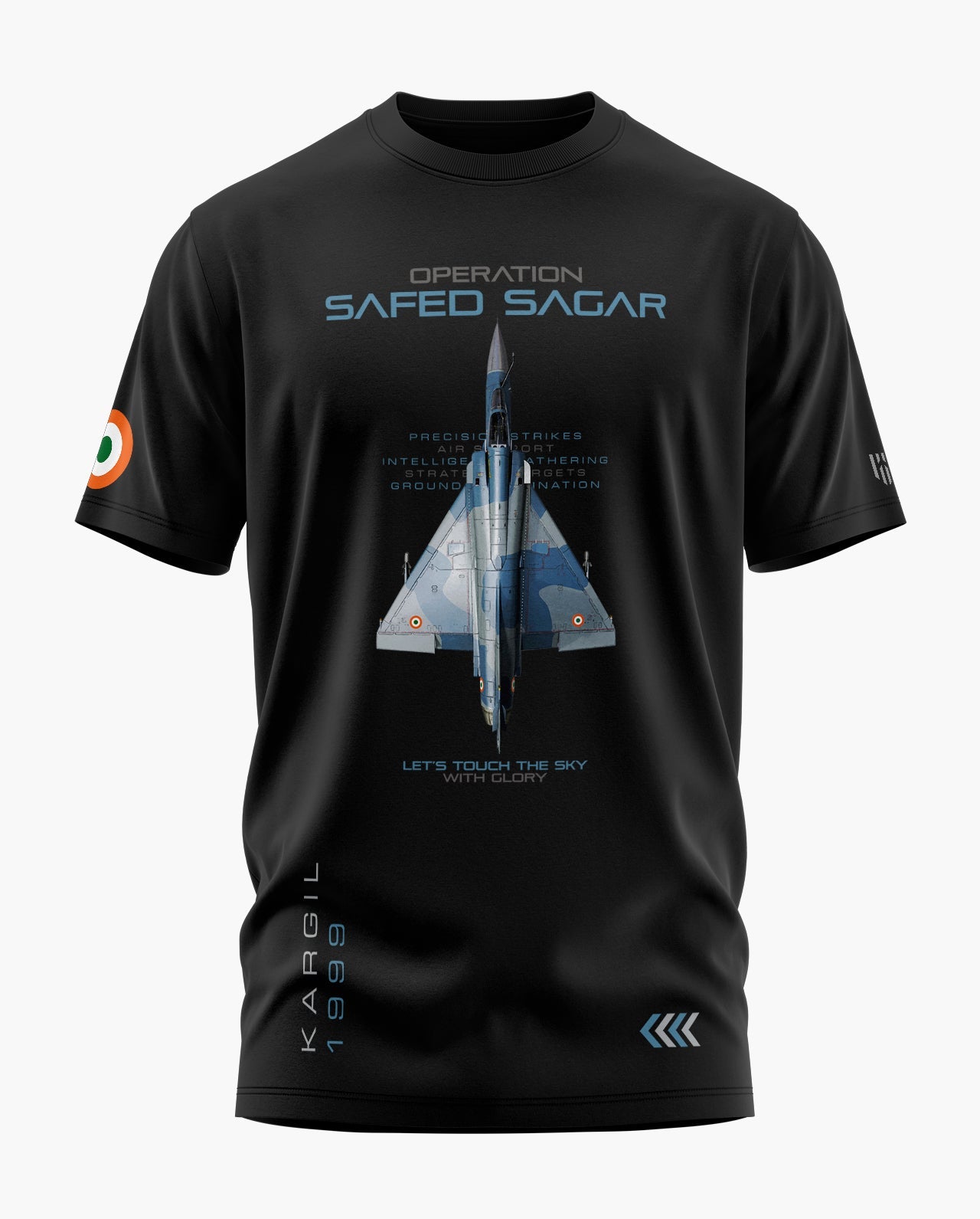 OP. SAFED SAGAR TRIBUTO Signature LuxeSoft Cotton T-Shirt